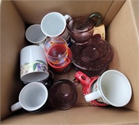 Box Of Coffee Mugs