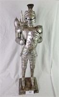 27" Metal Knight In Armor