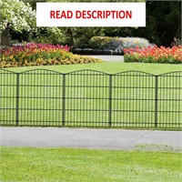 $66  6 Panels Garden Fence 11.8ft(L) 30in(H)