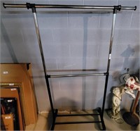 46" Rolling Clothes Rack