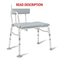 $85  Medline Padded Bench  Adjustable  400 lb