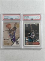 RAY ALLEN - PSA GRADED CARDS - 96' HOOPS PSA 8.5,