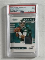 2020 PANINI ABSOLUTE JALEN HURTS - PSA GRADE 7