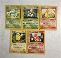 POKEMON CARDS - BASE SET WIZARDS OF THE COAST