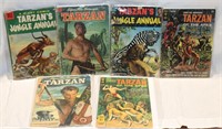 6 vintage Tarzan comics