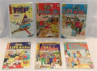6 Vintage Archie comics