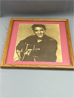Elvis Presley framed picture