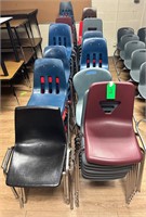 Approximately 100 Assorted Students Chairs