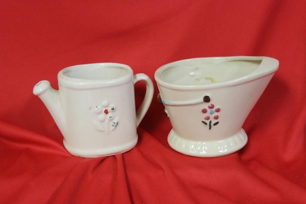 Lot of 2 Shawnee Plant Pot