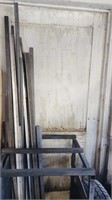 Machine Shop Metal Rack w/ Scrap Iron