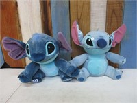 2 Plush Disney Stitch