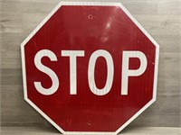 30" Stop Sign Street Sign Retired