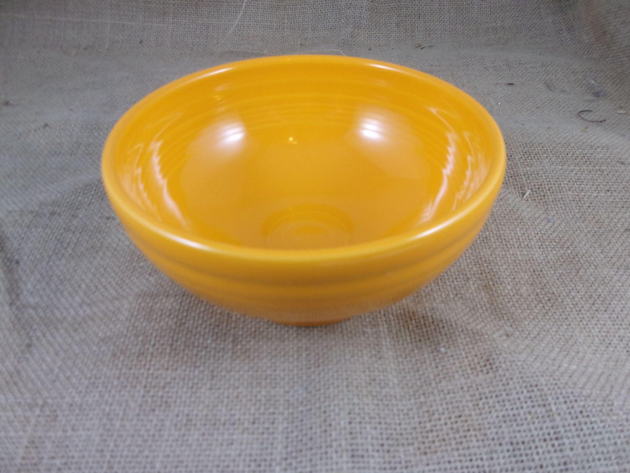 Fiesta Butterscotch Small Footed Bowl - NEW
