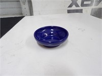 BID X 18: NEW 4" ROUND RIBBED RAMEKIN, BLUE