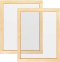 Caydo 2pc Wood Silk Screen Frame 110M 20x24