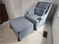 rocking/swivel chair and ottoman