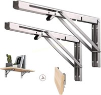 24in Folding Shelf Brackets  Max Load 500lb