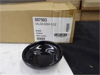 BID X 5: NEW BOX OF 48, SALSA DISH 5 OZ