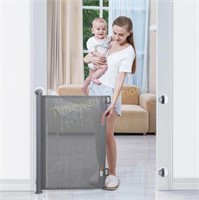 BabyBond Gate 33*55in  Stairs/Hallways  Grey