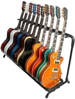 9 Folding Multi Guitar Holder Rack Stand