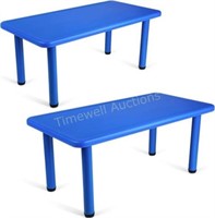 Kids Activity Table 47.24 x 23.62 Inch Blue