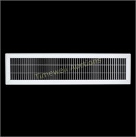 6Wx30H Heavy Duty Grille-Vent Cover  White