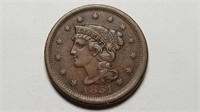 1851 Large Cent High Grade