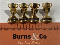 4 Melbourne Cup Pins 1997-1998