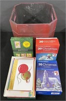 Planter & Greeting Card (New/Used) Lot