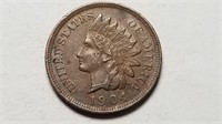1904 Indian Head Cent Penny Very High Grade