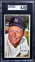 Graded 1964 Topps Mickey Mantle card