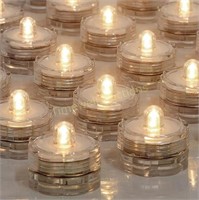 24pk SHYMERY Subm. LED Lights  Tea Lights