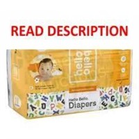 Hello Bello Diapers Size 1 Alphabet Soup Design -