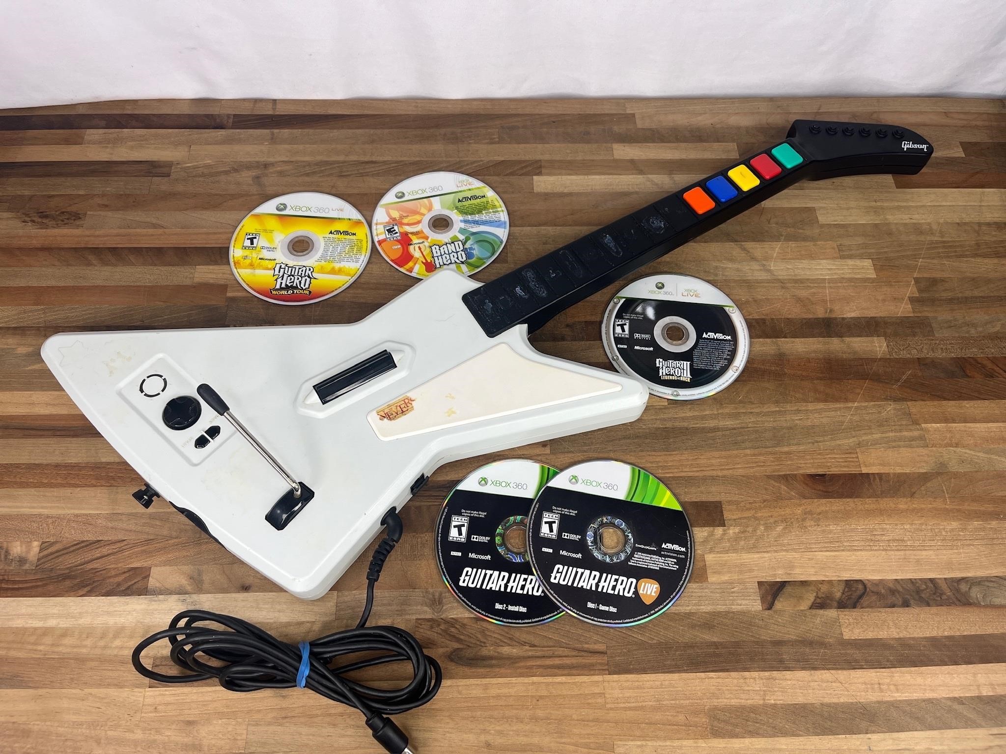 Guitar Hero Xbox 360 X-Plorer RedOctane Guitar