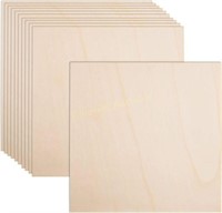 12Pk Basswood Sheets 16x16x1/8-For Crafts