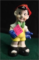 Ceramic Pinocchio Figurine