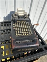 Early McCaskey Adding Machine