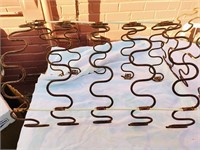 2 ANTIQUE CHAIR SPRINGS, 5 ROWS