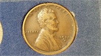 1911 D Lincoln Cent Wheat Penny High Grade