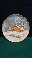 Vintage 1972 Decorative Plate by Bryon Mold