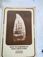 HOW TO SCRIMSHAW & CARVE IVORY,19978