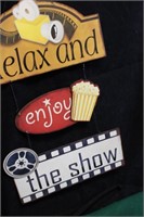 Relax Enjoy the Show Hanging Sign