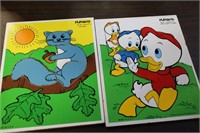 Collection of 2 Playskool Puzzles
