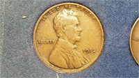 1912 Lincoln Cent Wheat Penny High Grade