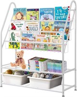 $65 Olebes Kids Book Rack, 5 Tier Children