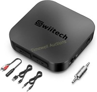 Swiitech 2-in-1 Bluetooth Adapter  V5.0  Black