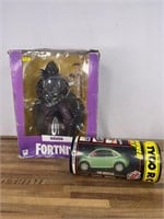 Fortnite Raven Figure and Tyco RC Car