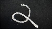4MM Diamond Tennis Bracelet Lab Created