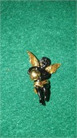 African American Angel Pin