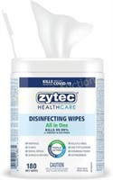 Zytec Disinfecting Wipes - 180 Pk All In One